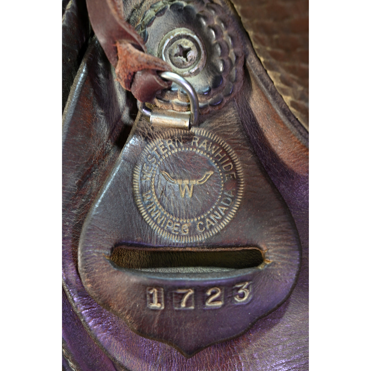 Used 15" Western Rawhide Ranch Saddle