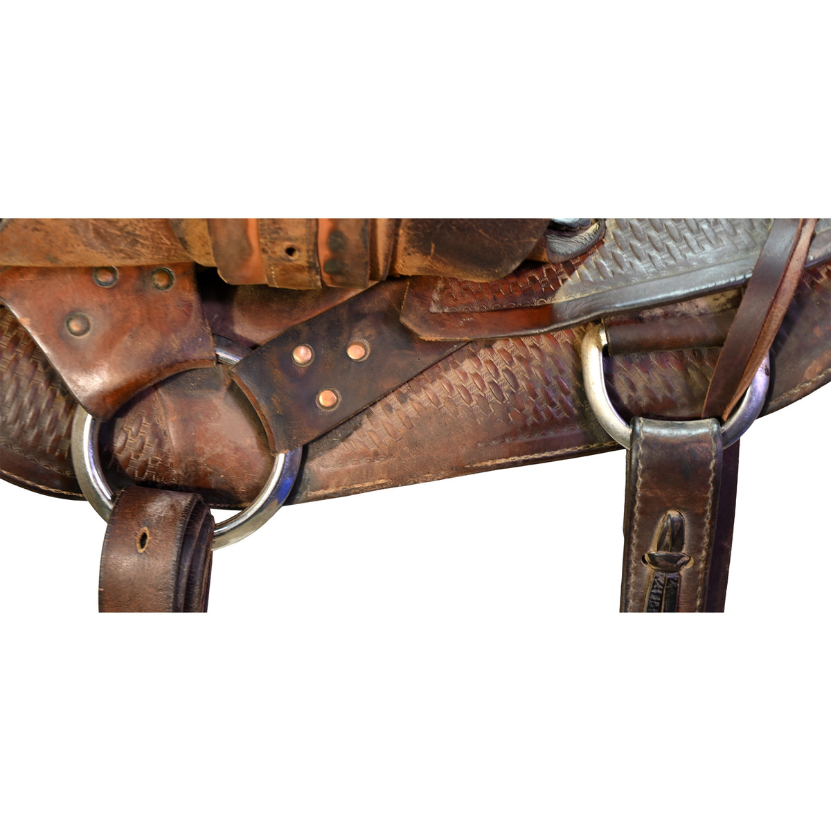 Used 15" Western Rawhide Ranch Saddle