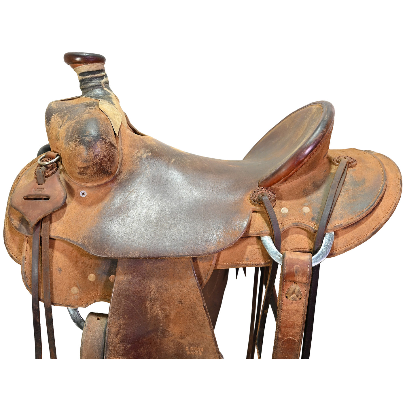 Used 14.5" Zach Diggs Ranch Saddle