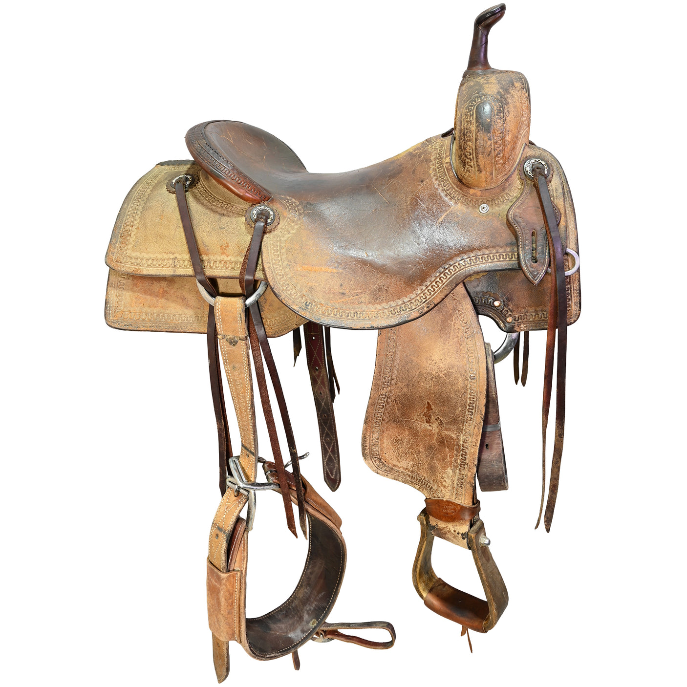 Used 16.25" Cactus Cutting Saddle