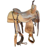 Used 16.25" Cactus Cutting Saddle
