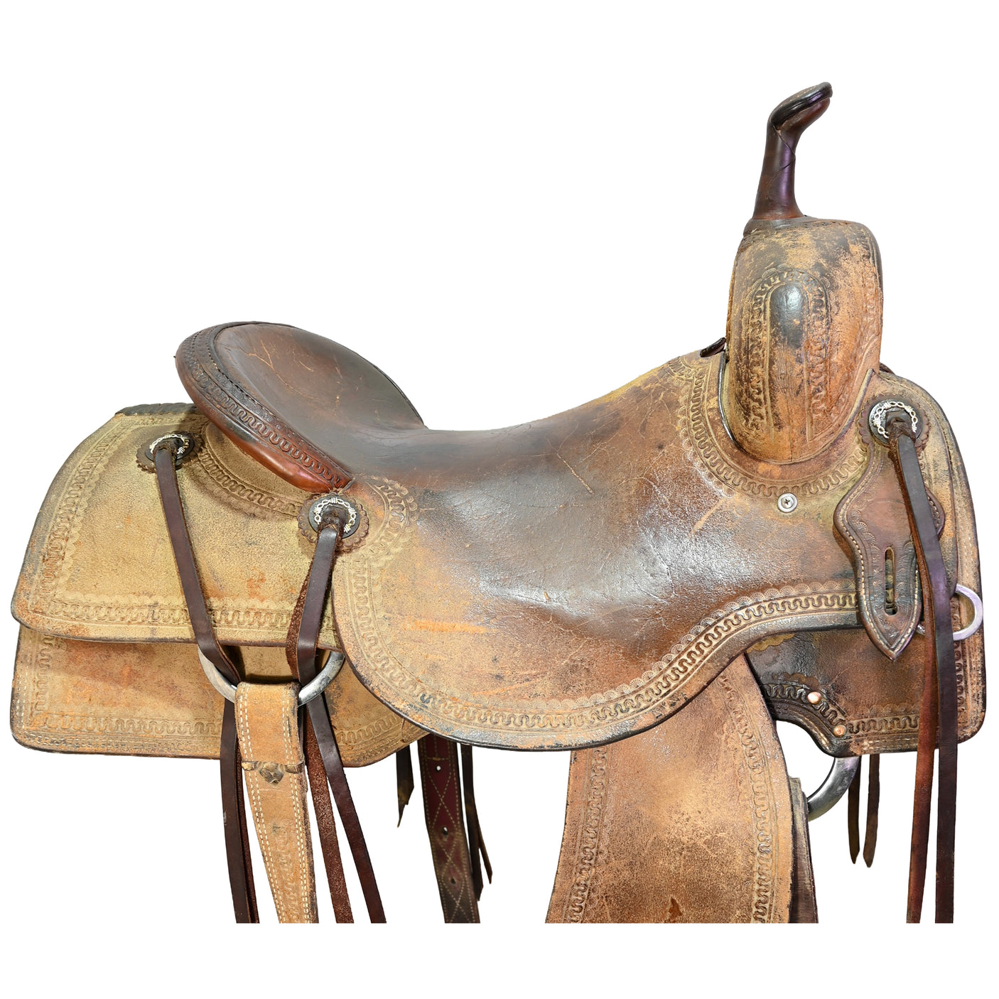 Used 16.25" Cactus Cutting Saddle