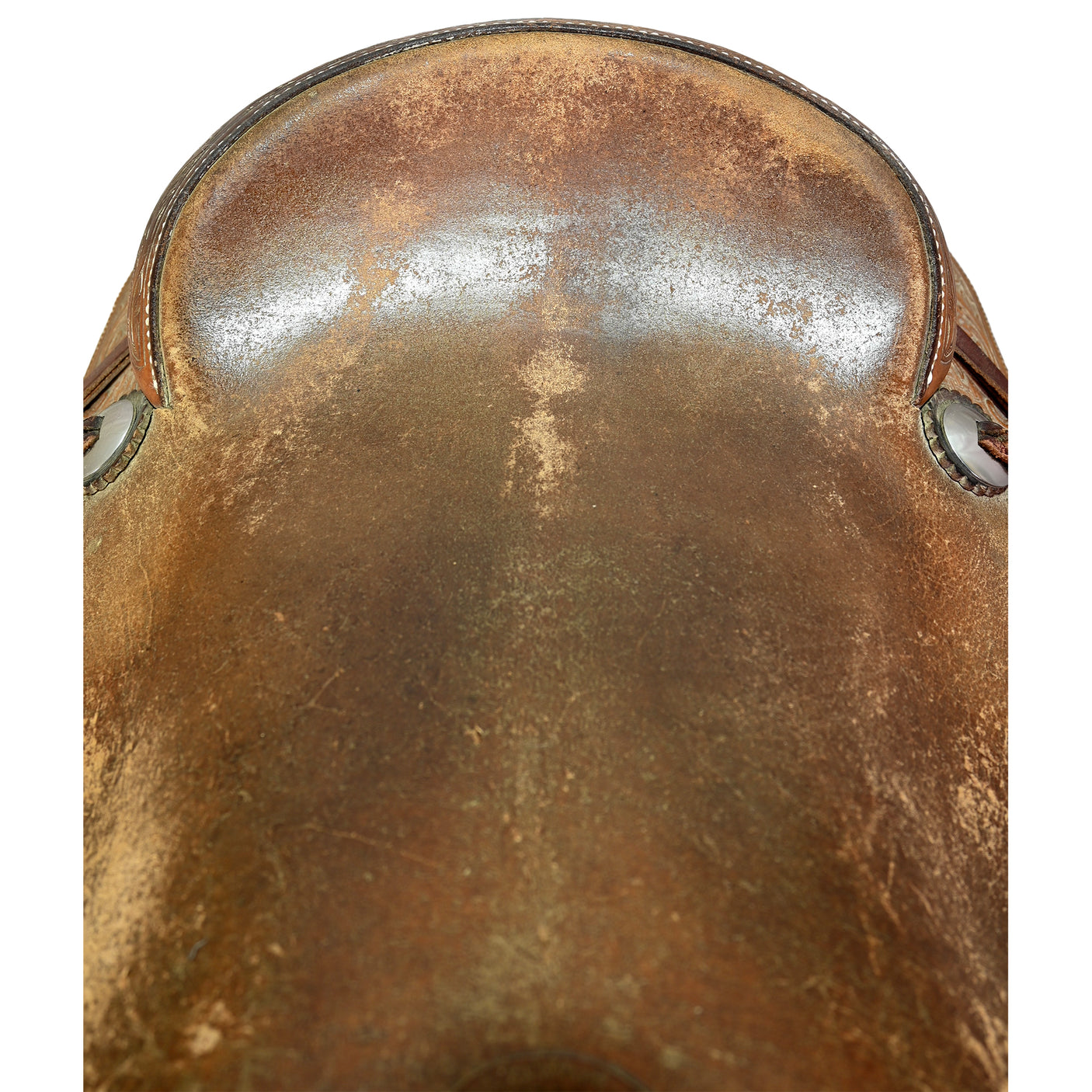 Used 16.5" Don Gonzales Cutting Saddle