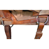 Used 16.5" Don Gonzales Cutting Saddle