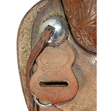 Used 16.5" Don Gonzales Cutting Saddle