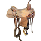 Used 16.5" Don Gonzales Cutting Saddle