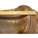 Used 16.5" Don Gonzales Cutting Saddle