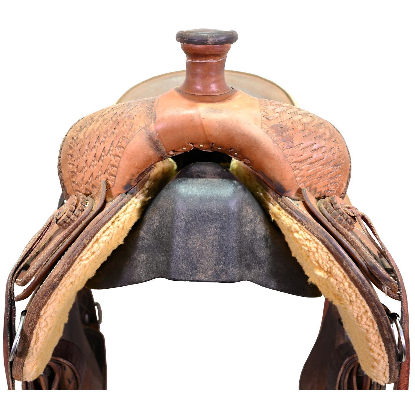 Used 16.5" DW Dixon Ranch Roping Saddle