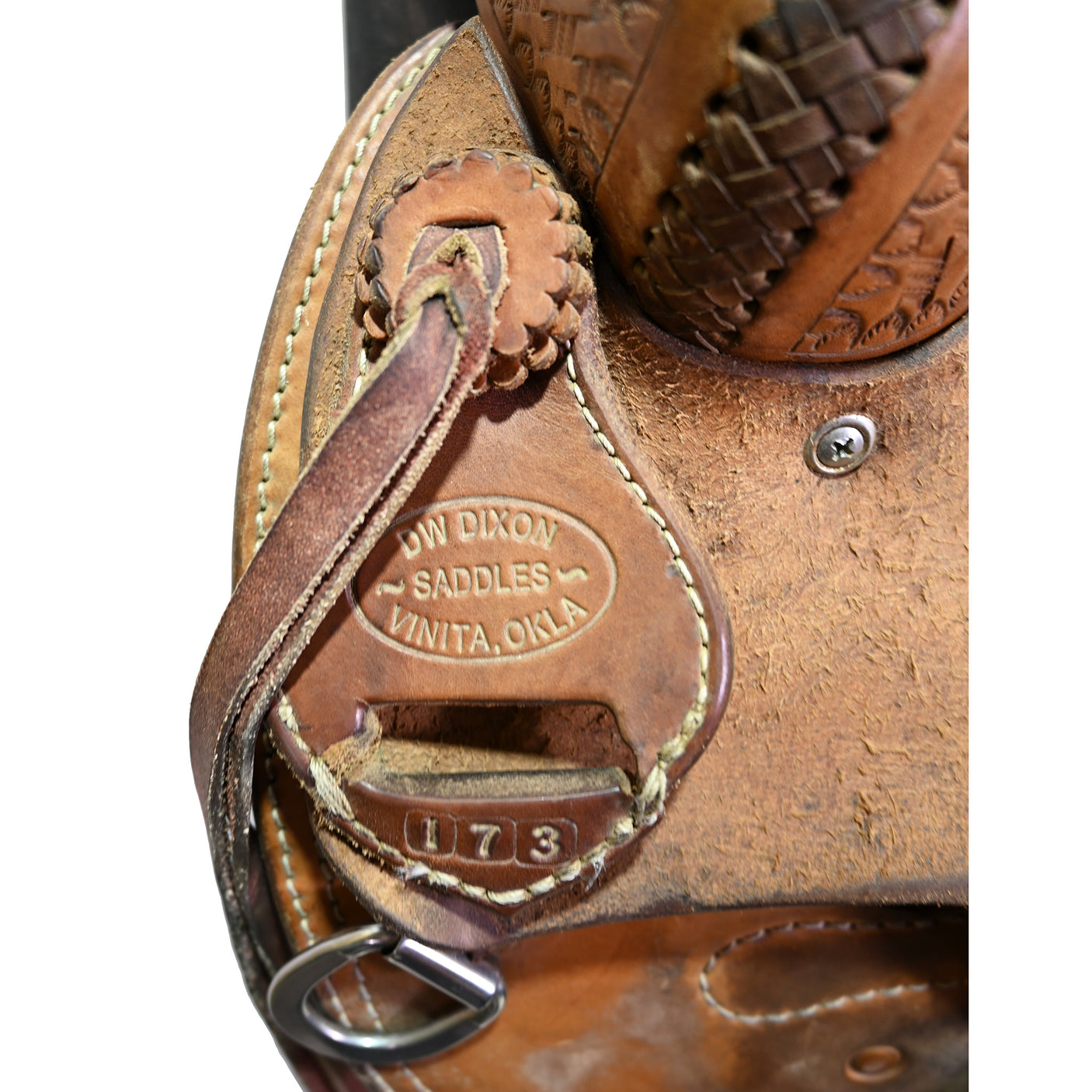 Used 16.5" DW Dixon Ranch Roping Saddle
