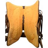 Used 16.5" Hud Roberts Signature Series Ranch Cutting Saddle