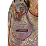 Used 16.5" Hud Roberts Signature Series Ranch Cutting Saddle