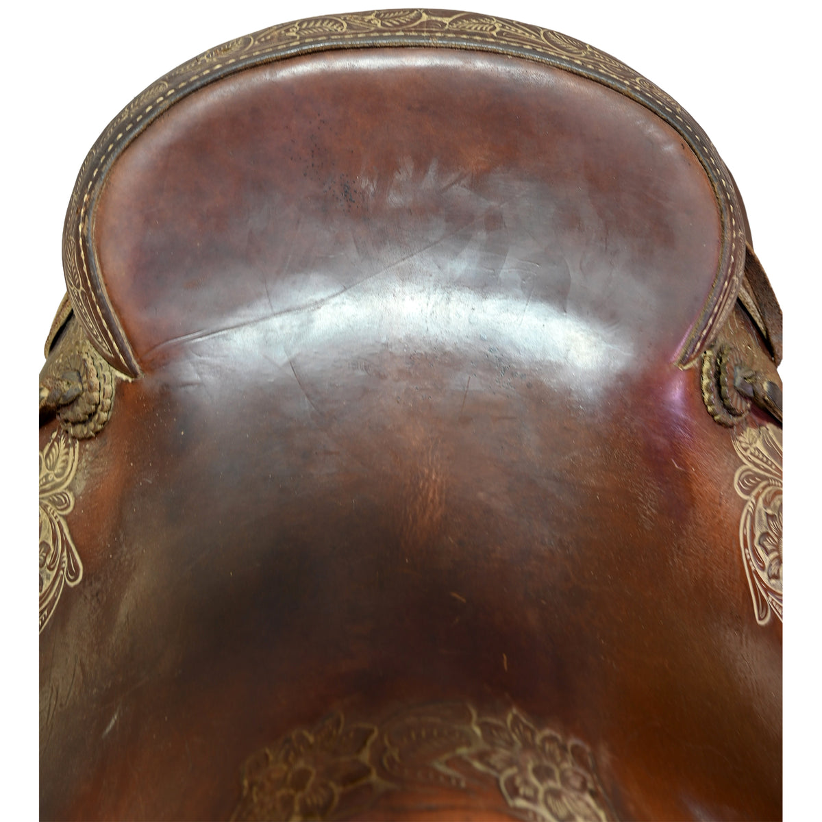 Used 16.5" Hud Roberts Signature Series Ranch Cutting Saddle