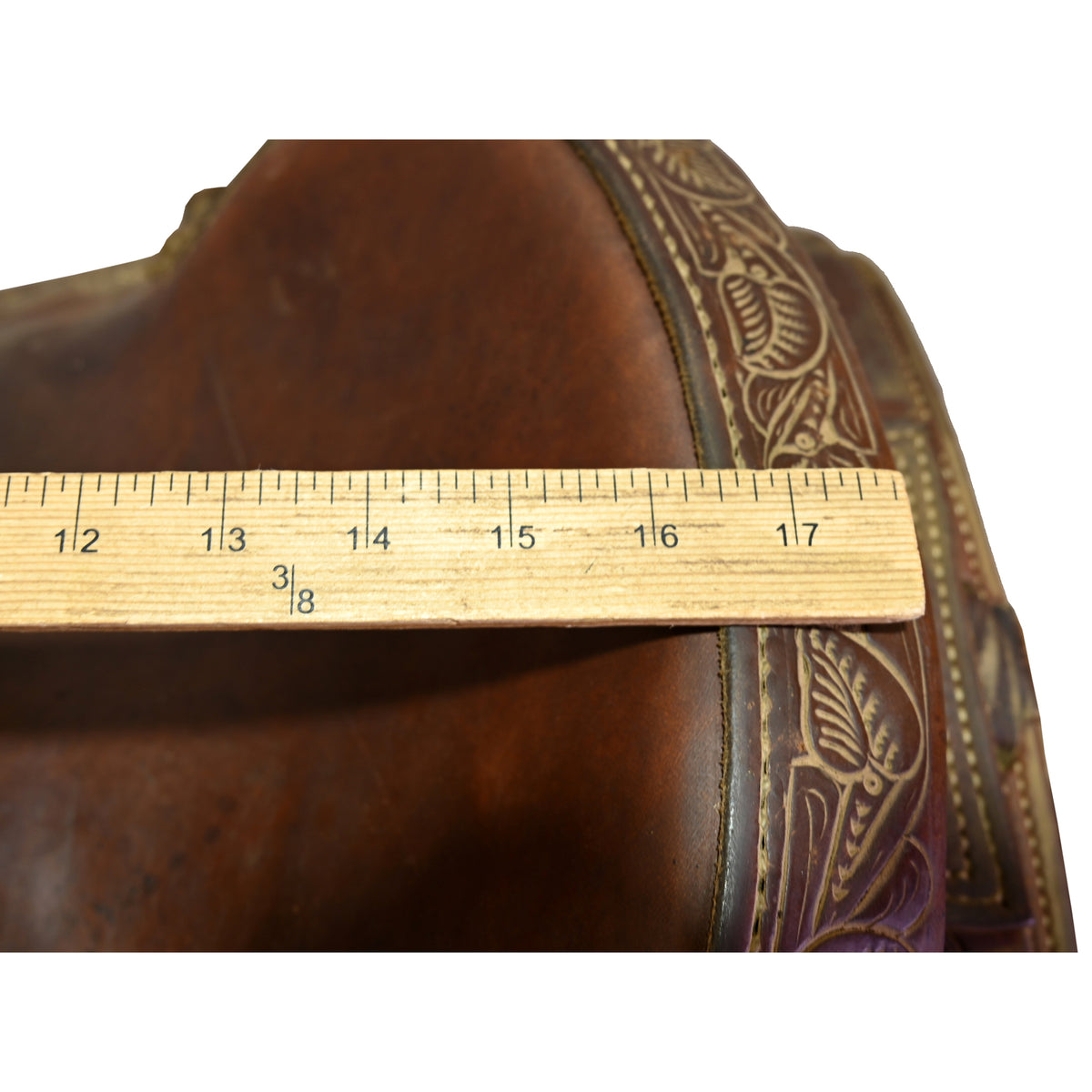 Used 16.5" Hud Roberts Signature Series Ranch Cutting Saddle