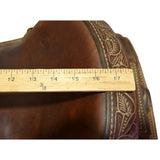 Used 16.5" Hud Roberts Signature Series Ranch Cutting Saddle