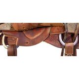 Used 16.5" Hud Roberts Signature Series Ranch Cutting Saddle