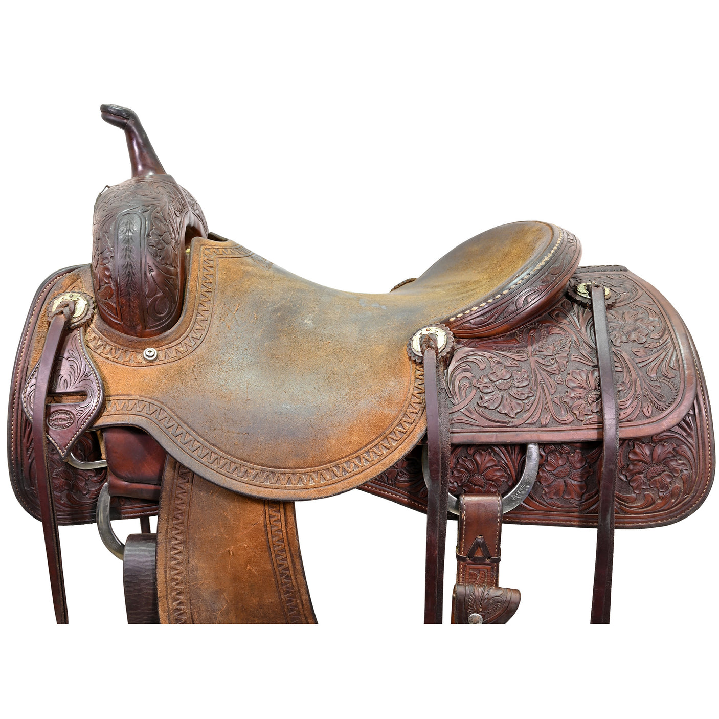 Used 16.25" Jeff Smith Cutting Saddle