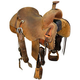 Used 16.5" Jeff Smith Ranch Cutting Saddle