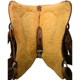 Used 16.5" Luke Lane Ranch Cutting Saddle