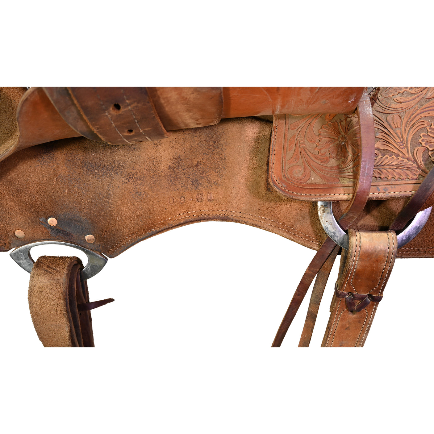 Used 16.5" Luke Lane Ranch Cutting Saddle