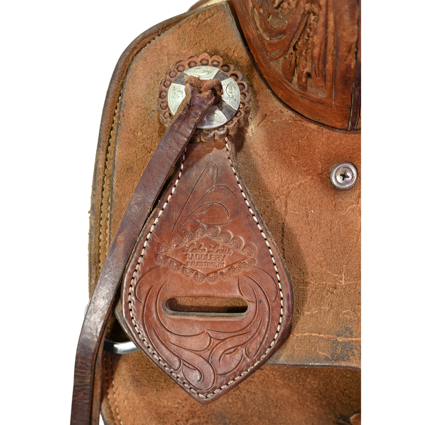 Used 16.5" Luke Lane Ranch Cutting Saddle