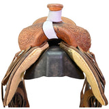 Used 16.5" Luke Lane Ranch Cutting Saddle