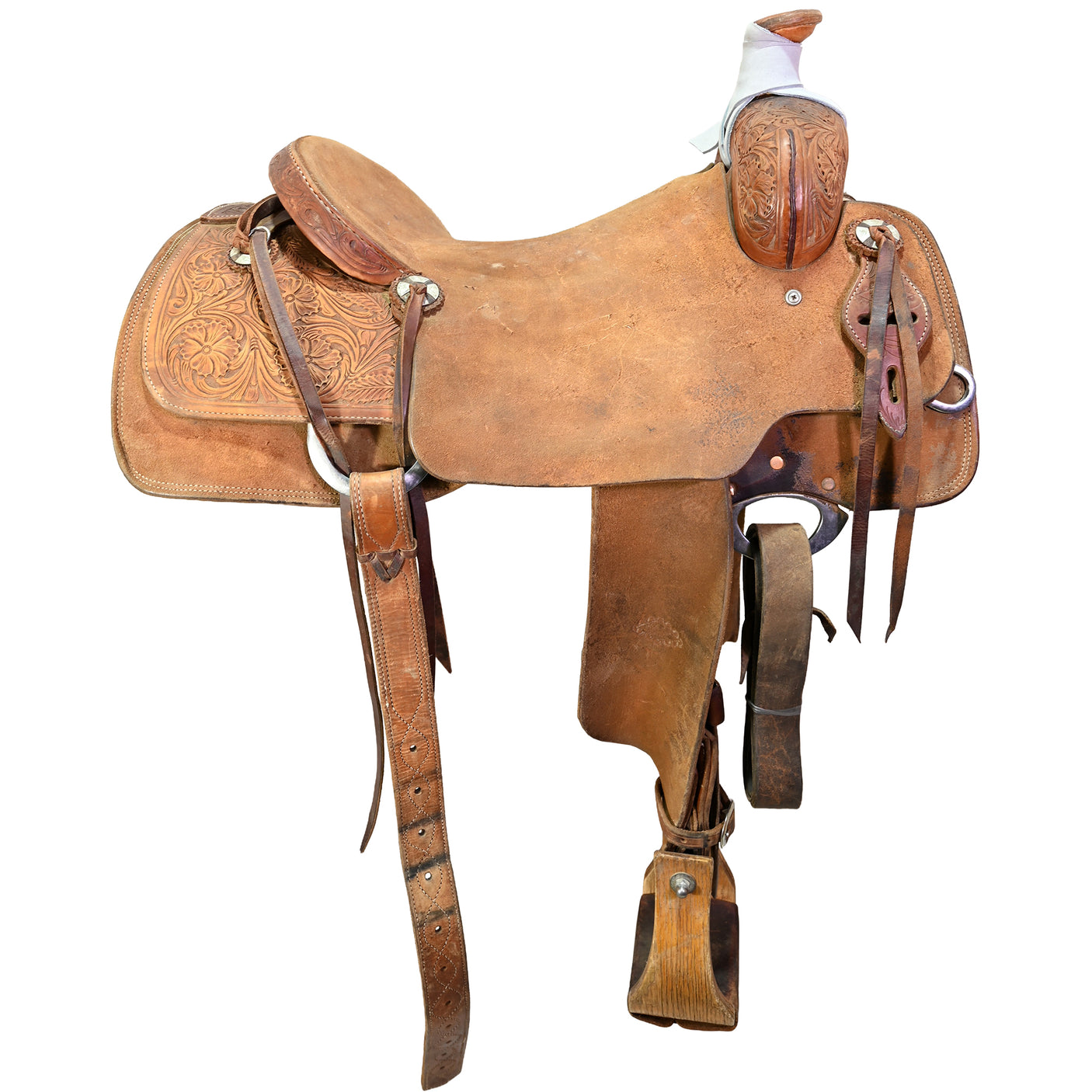 Used 16.5" Luke Lane Ranch Cutting Saddle