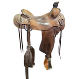 Used 16.5" Oliver Saddle Shop Ranch Saddle