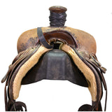 Used 16.5" Oliver Saddle Shop Ranch Saddle
