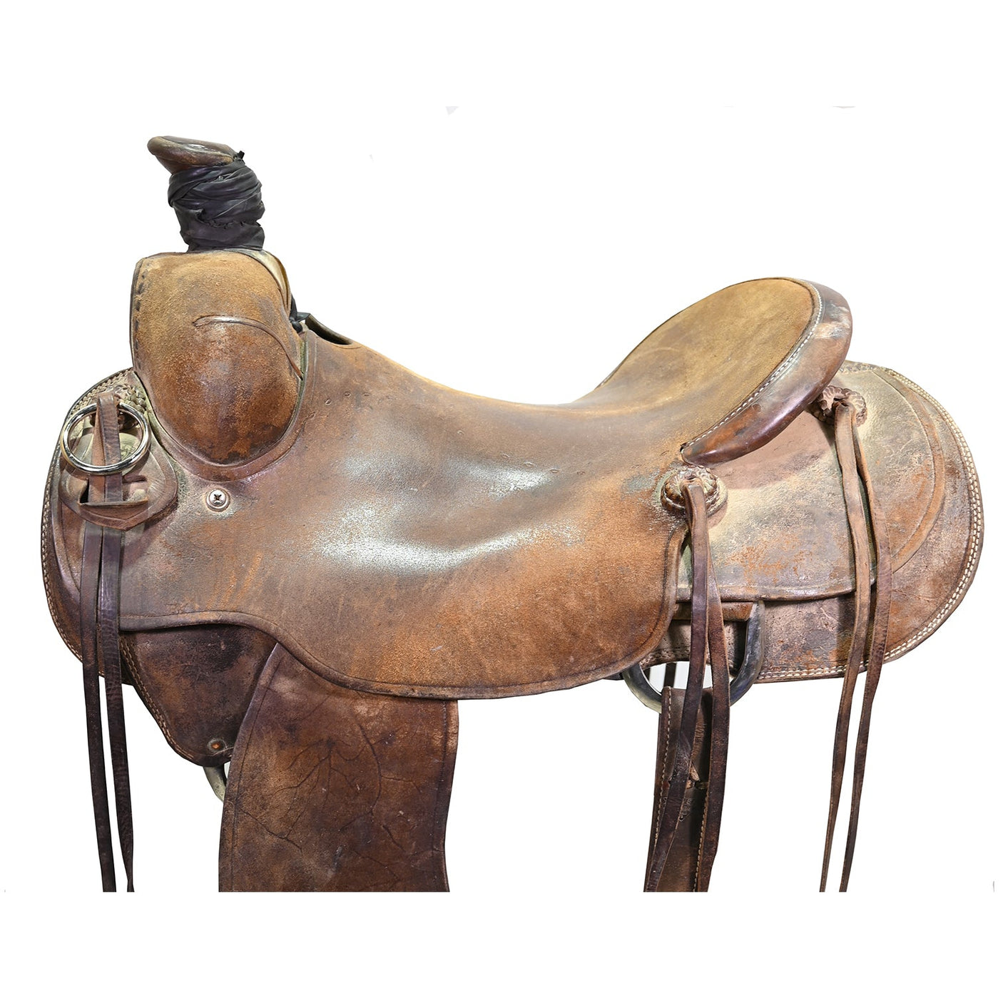 Used 16.5" Oliver Saddle Shop Ranch Saddle