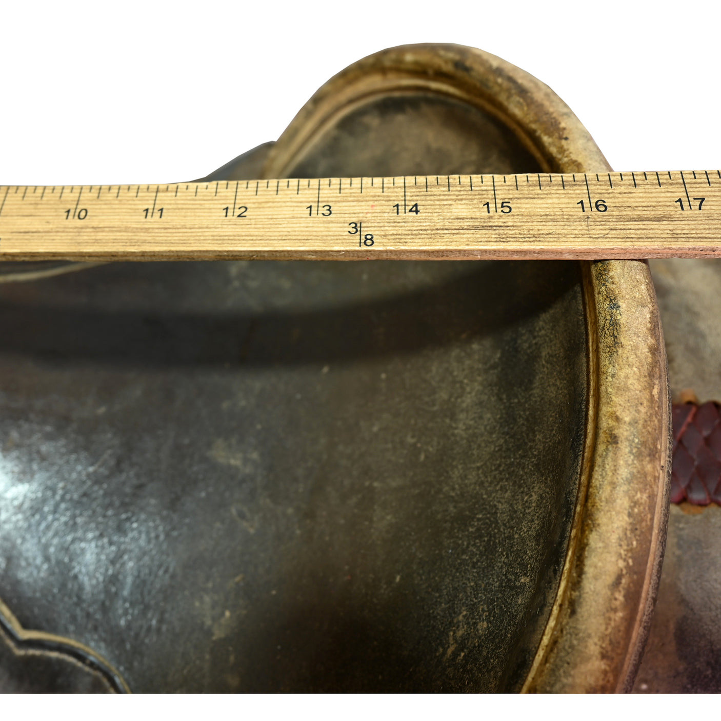 Used 16" Big Bend S.A. Brown Wade Ranch Saddle