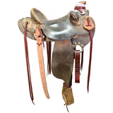 Used 16" Big Bend S.A. Brown Wade Ranch Saddle