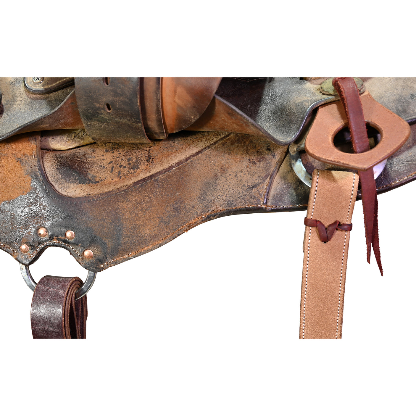 Used 16" Big Bend S.A. Brown Wade Ranch Saddle