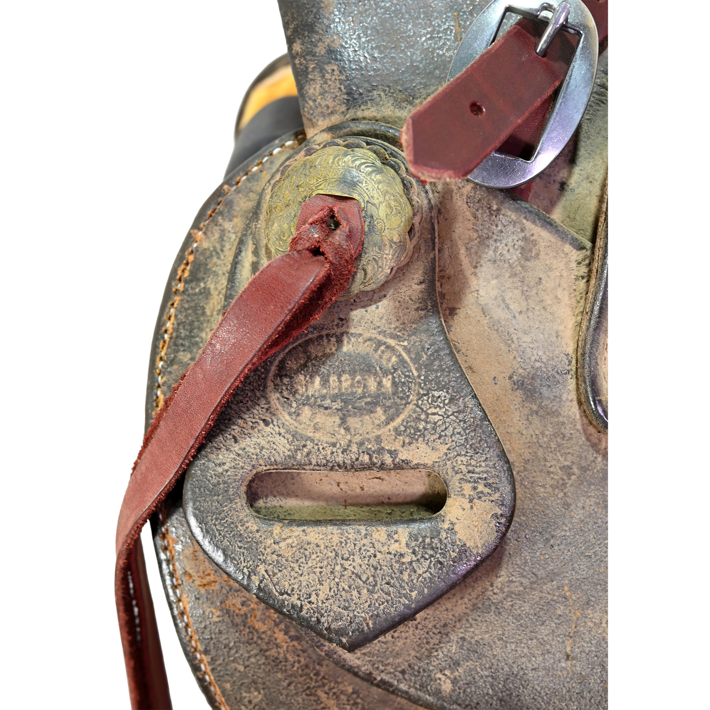 Used 16" Big Bend S.A. Brown Wade Ranch Saddle