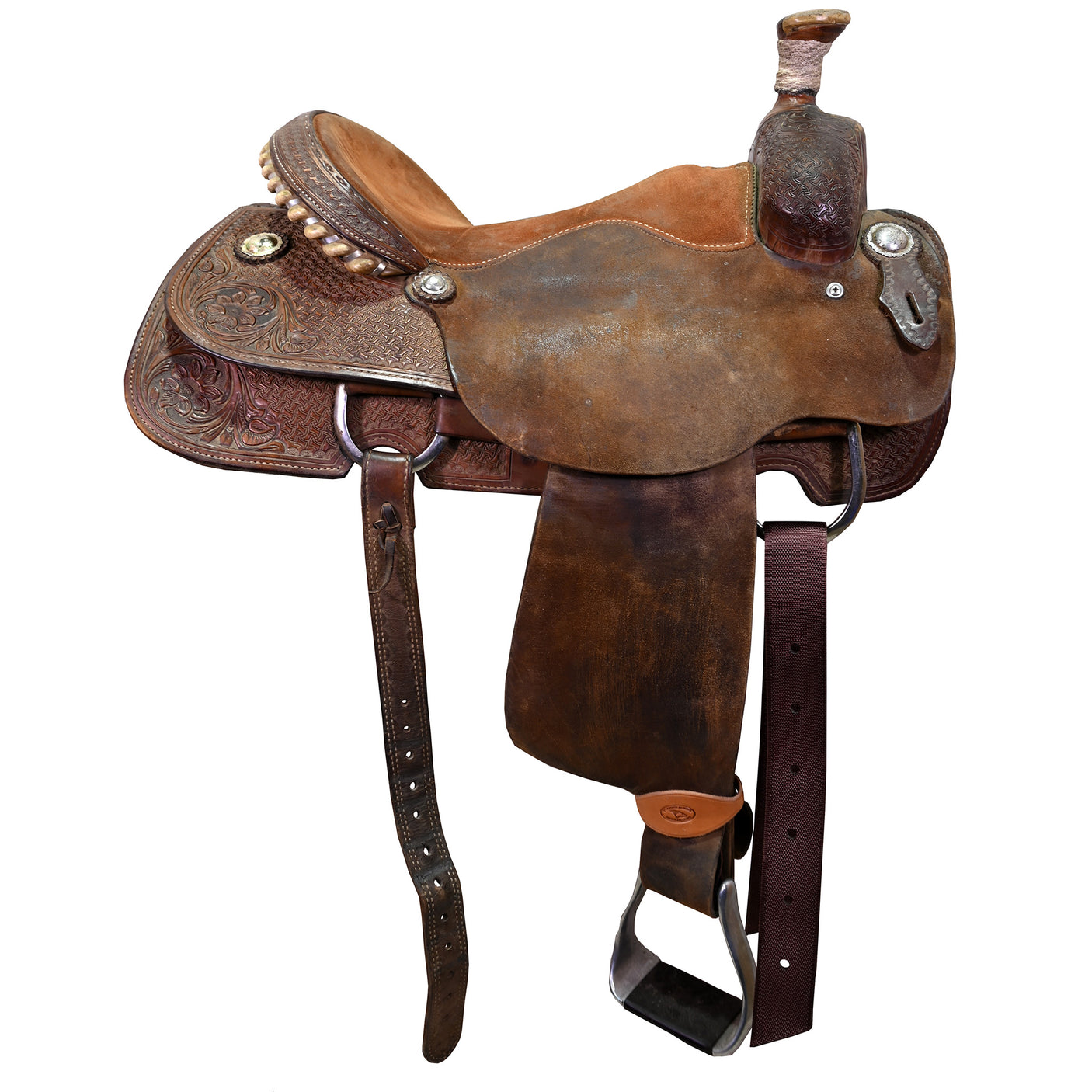 Used 16" Coolhorse Team Roping Saddle