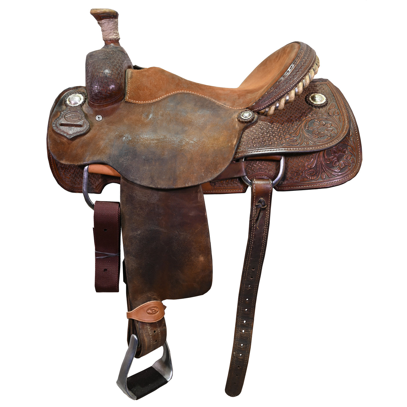 Used 16" Coolhorse Team Roping Saddle