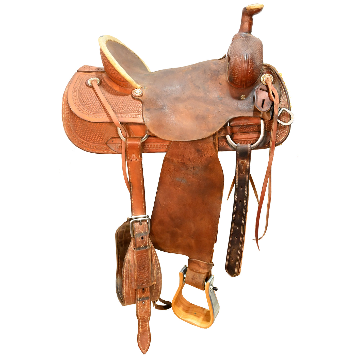 SOLD! Used 16" Corriente Ranch Roping Saddle