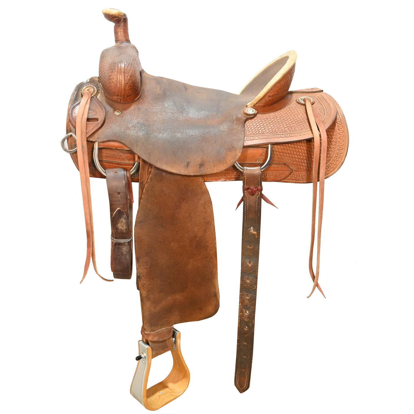 SOLD! Used 16" Corriente Ranch Roping Saddle
