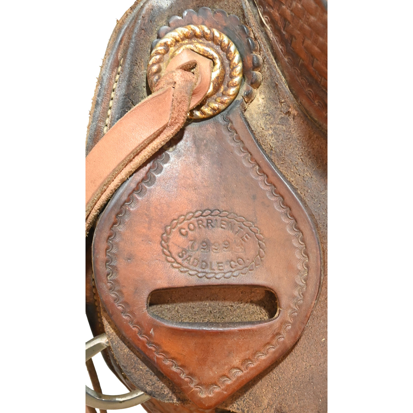 SOLD! Used 16" Corriente Ranch Roping Saddle