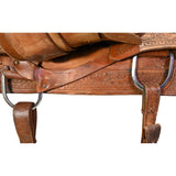 Used 16" Court's Team Roping Saddle