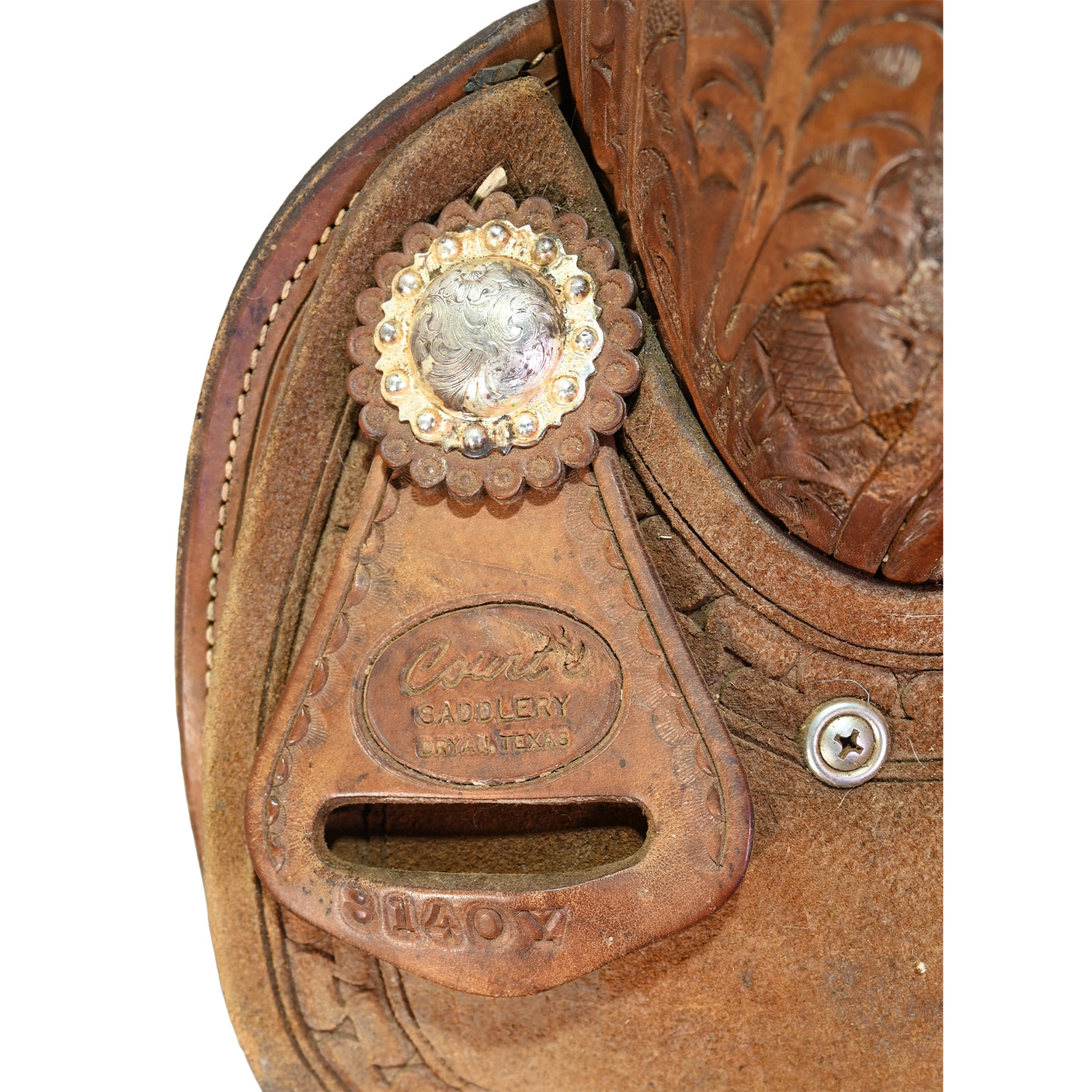 Used 16" Court's Team Roping Saddle