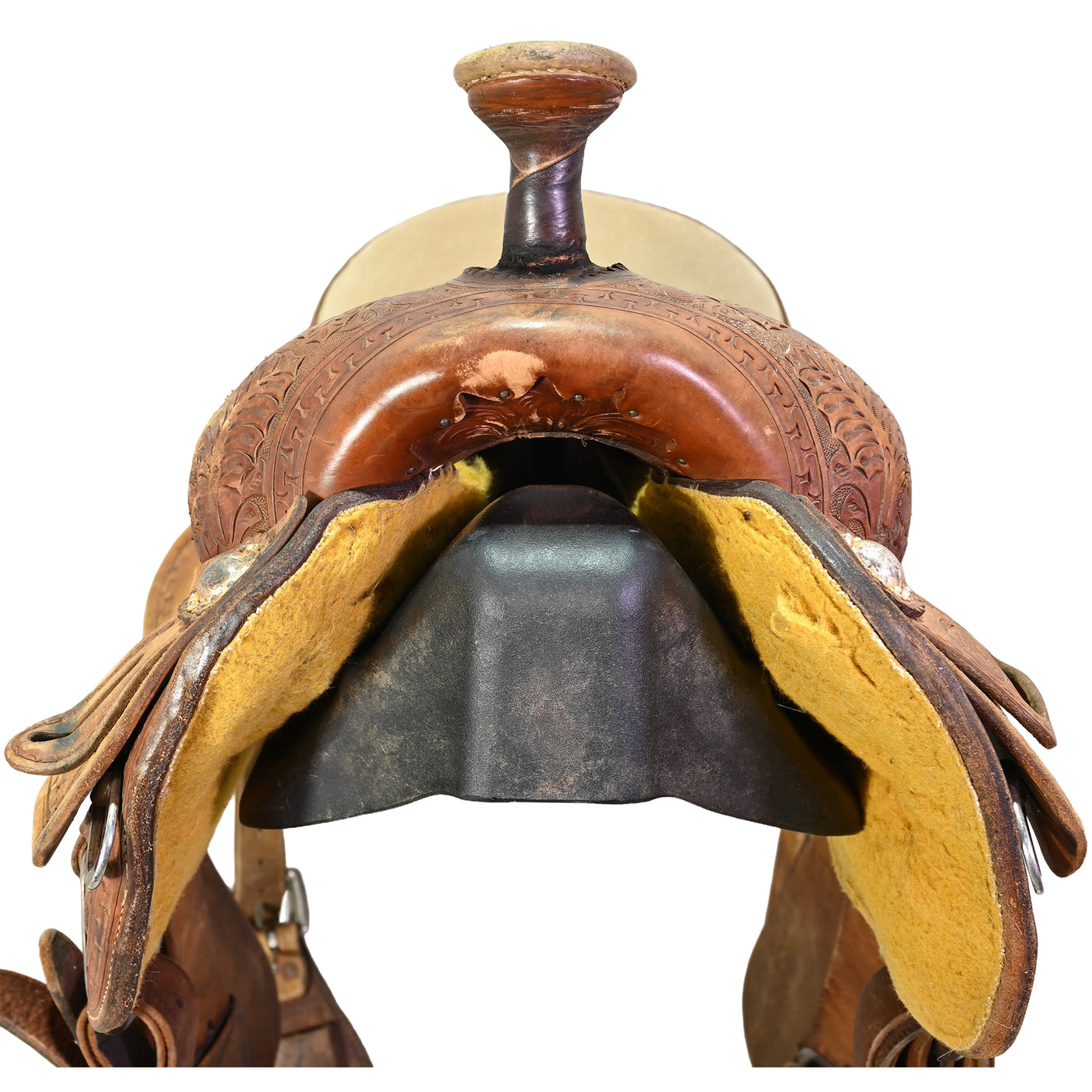 Used 16" Court's Team Roping Saddle