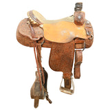 SOLD! Used 16" DHS Team Roping Saddle