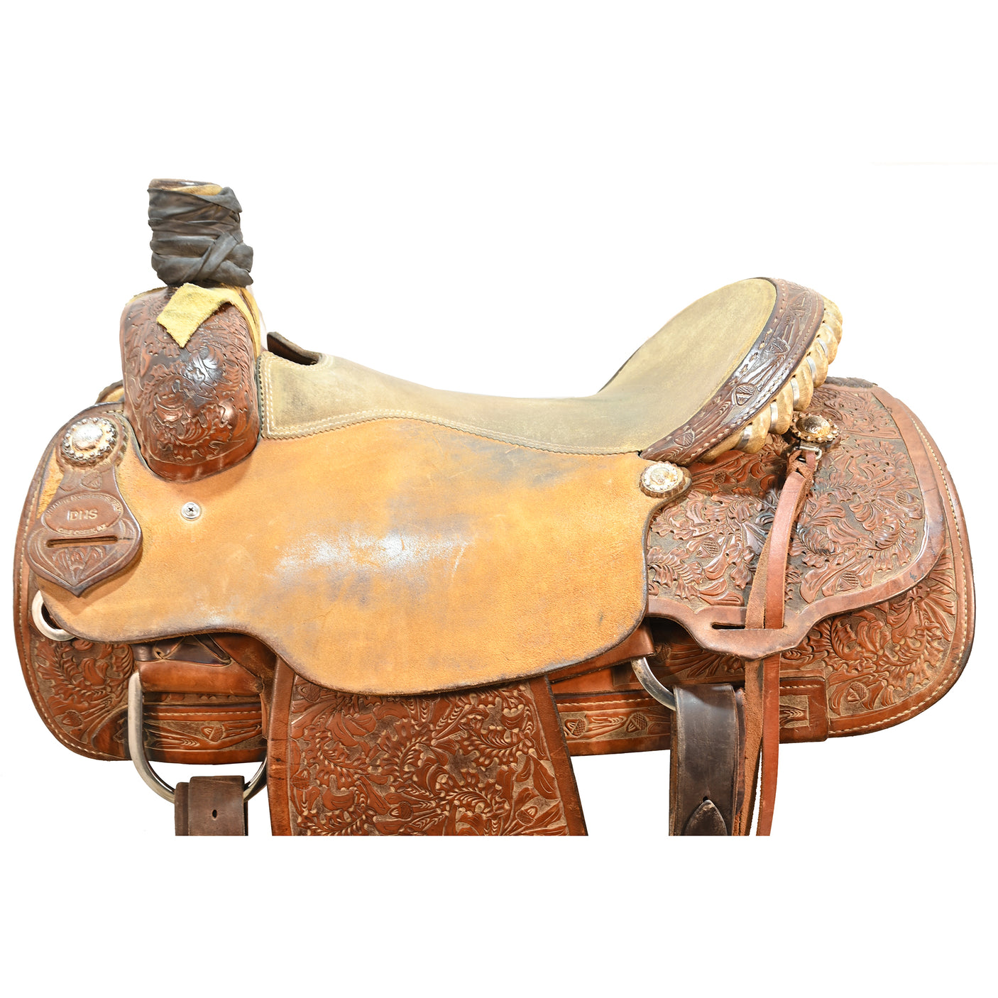 SOLD! Used 16" DHS Team Roping Saddle