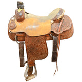 SOLD! Used 16" DHS Team Roping Saddle