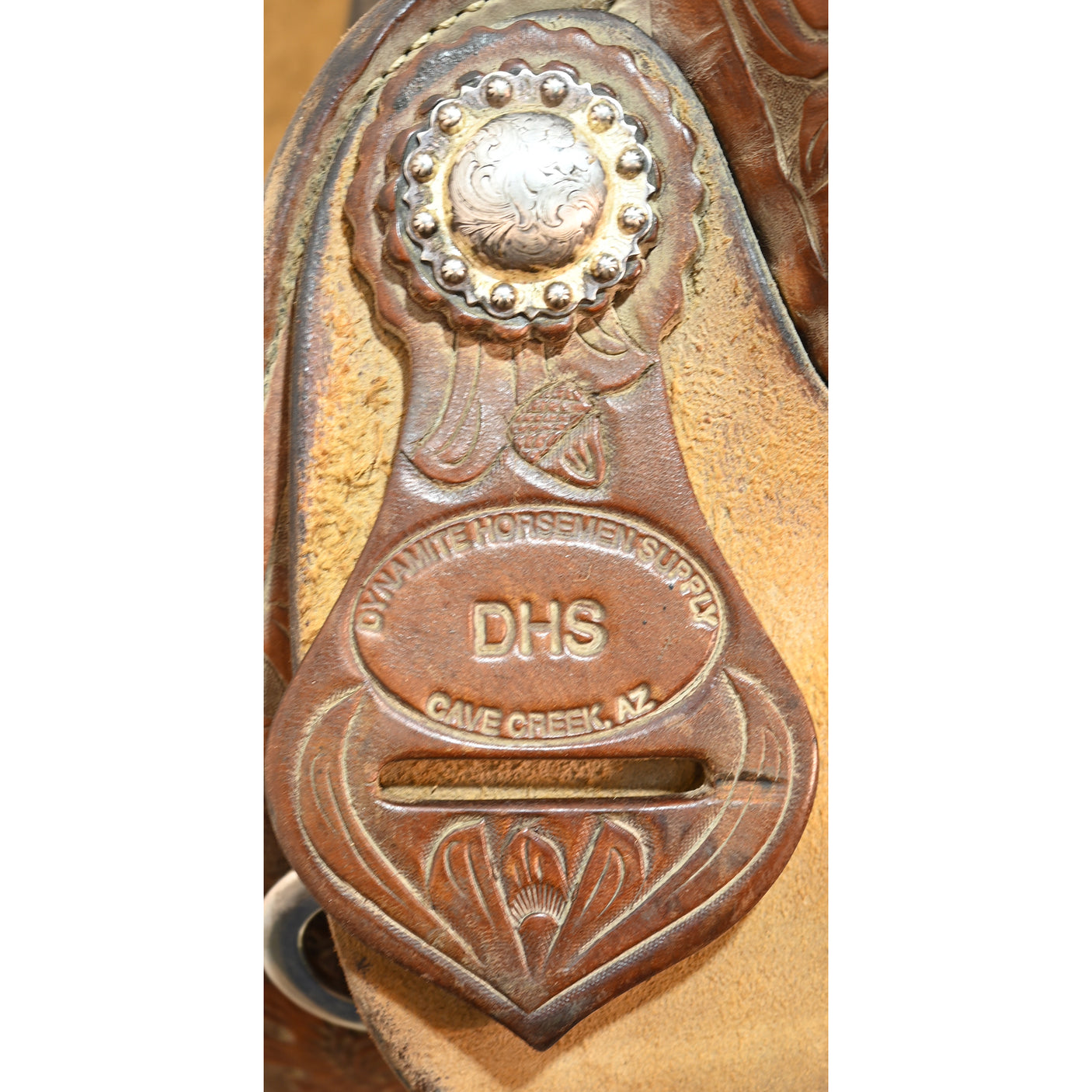 SOLD! Used 16" DHS Team Roping Saddle