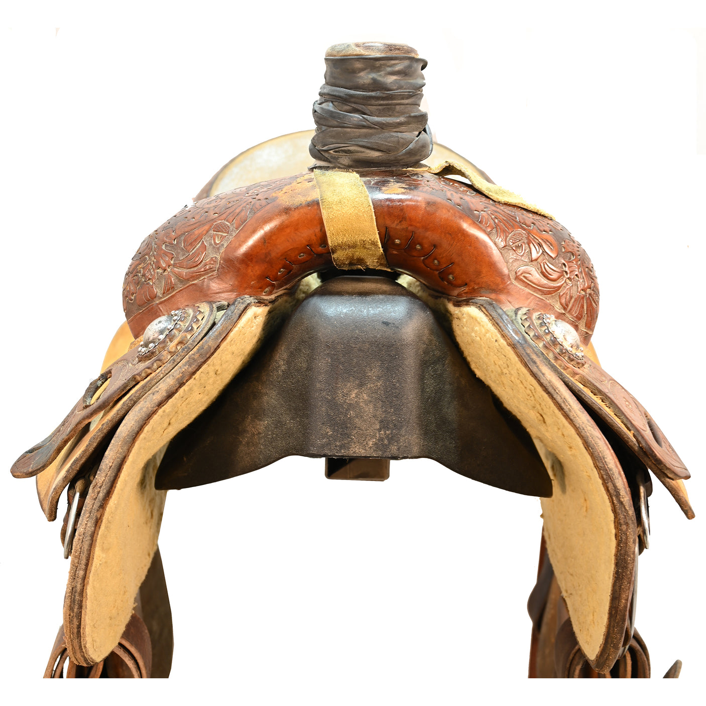 SOLD! Used 16" DHS Team Roping Saddle