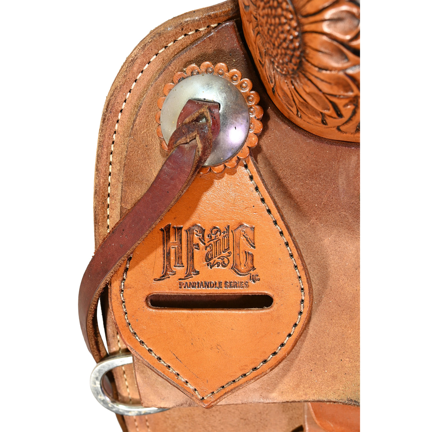 Used 16" HF&C Panhandle Series Ranch Roping Saddle