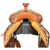 Used 16" HF&C Panhandle Series Ranch Roping Saddle