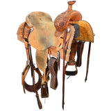 Used 16" HF&C Panhandle Series Ranch Roping Saddle