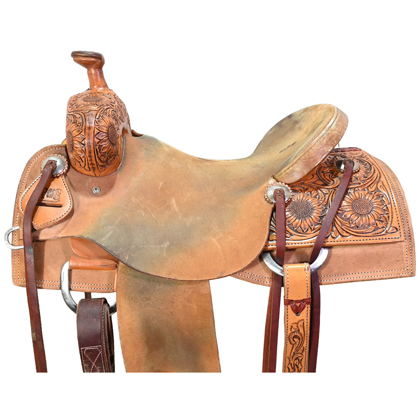 Used 16" HF&C Panhandle Series Ranch Roping Saddle